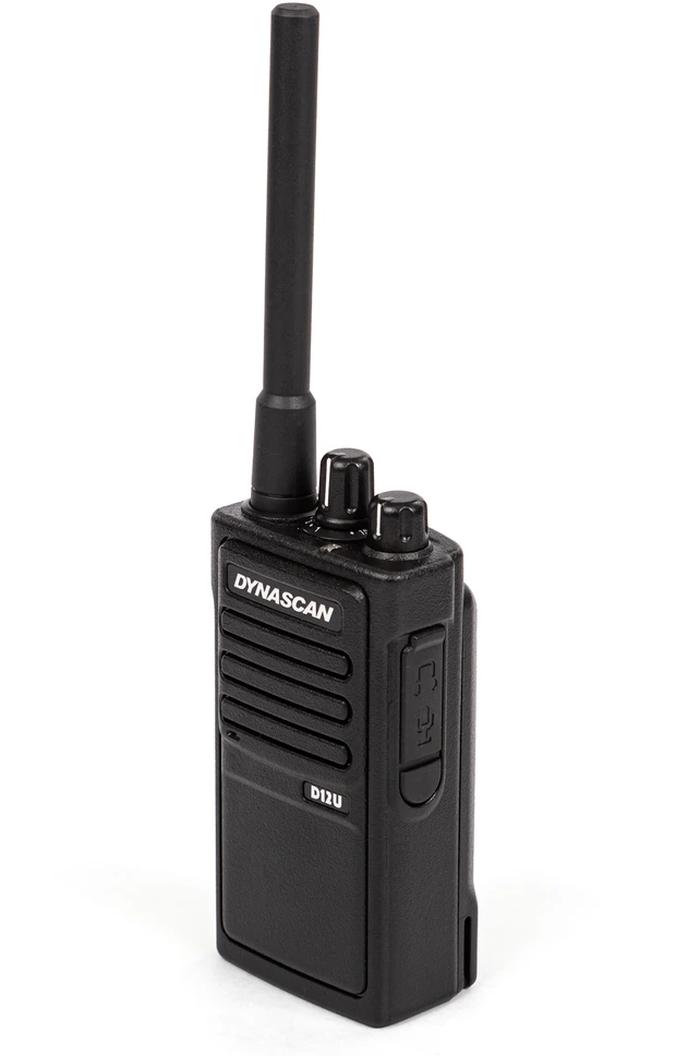 Nešiojama radijo stotelė Dynascan D12U DMR UHF, 400-470 MHz, 32 kanalai