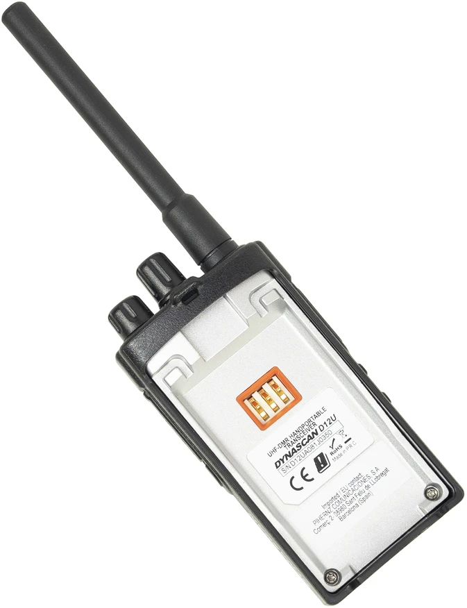 Nešiojama radijo stotelė Dynascan D12U DMR UHF, 400-470 MHz, 32 kanalai