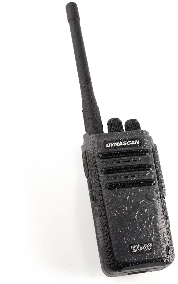 Nešiojama radijo stotelė PMR Dynascan EU-55, 446MHz, 0.5W, 16CH, CTCSS, DCS, 1500mAh, IP65