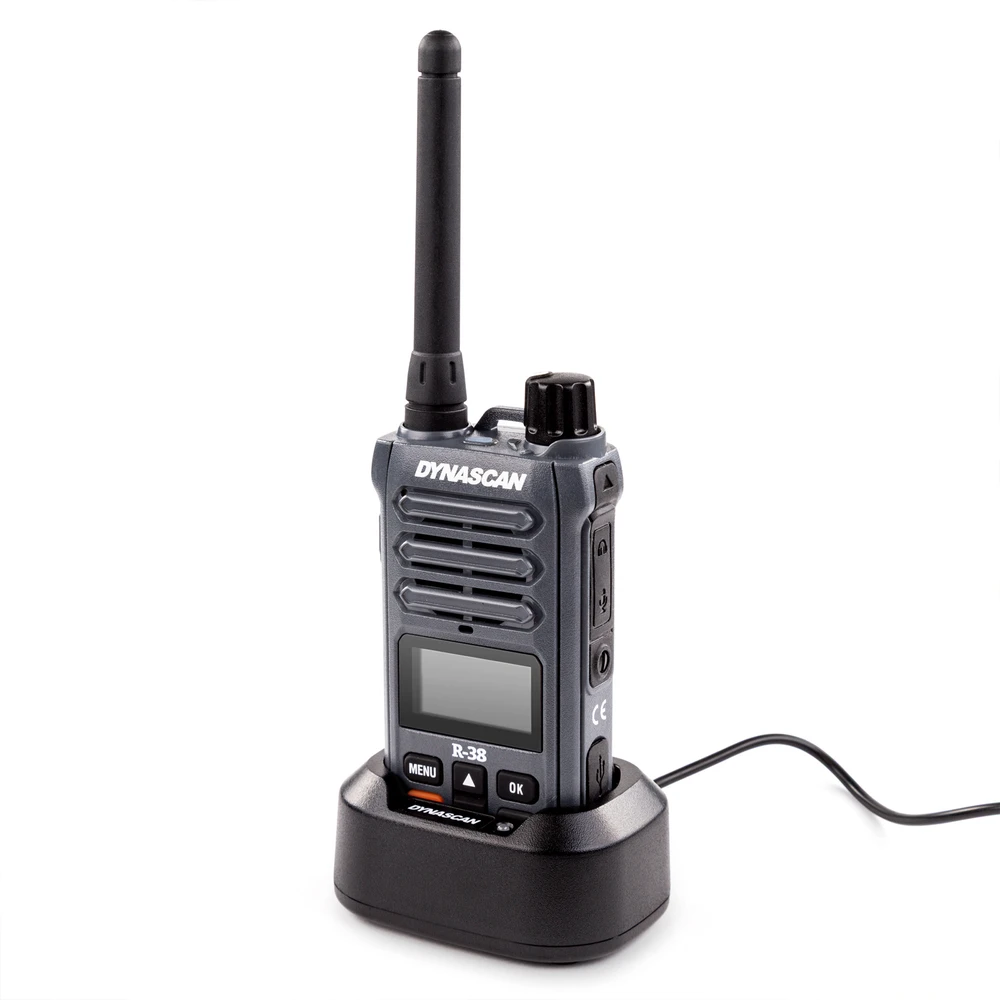 Nešiojama radijo stotelė PMR Dynascan R-38 446MHz, 0.5W, 16CH