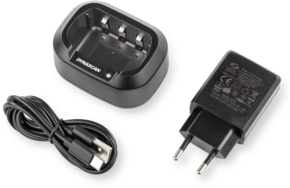 Nešiojama radijo stotelė PMR Dynascan R-38 446MHz, 0.5W, 16CH