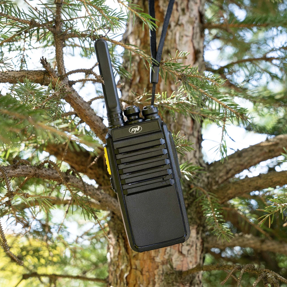 Nešiojama radijo stotelė PNI DPMR R41 PRO, 0.5W, dPMR446, 16 skaitmeninių ir analoginių kanalų, TOT, nuskaitymas (Scan), monitorius, programuojama, 1500mAh baterija, CTCSS/DCS