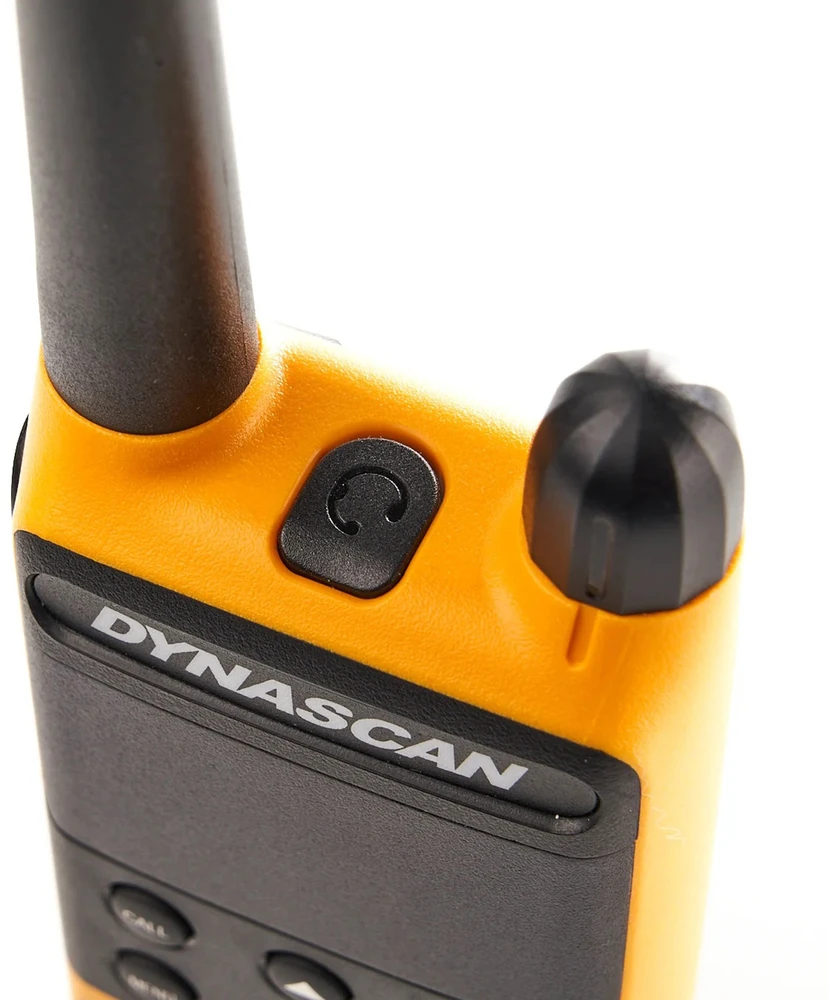 Nešiojama radijo stotelė PNI Dynascan P19 PMR, 446MHz, 0,5W, 16 kanalų, IP54, 2 vienetų rinkinys