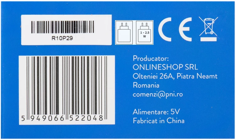 Nešiojama radijo stotelė PNI PMR R10 PRO, 446MHz, 0.5W, Monitorius, Nuskaitymas, CTCSS DCS kodai