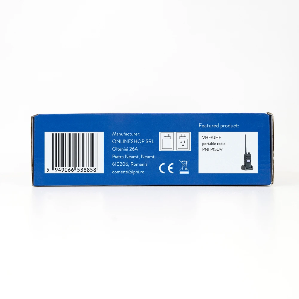 Nešiojama radijo stotelė PNI PoC 1800, GSM 4G LTE, 802.11b/g/n, 2.4GHz, 1.77 colio spalvotas ekranas, Li-Ion 4400 mAh, IP54