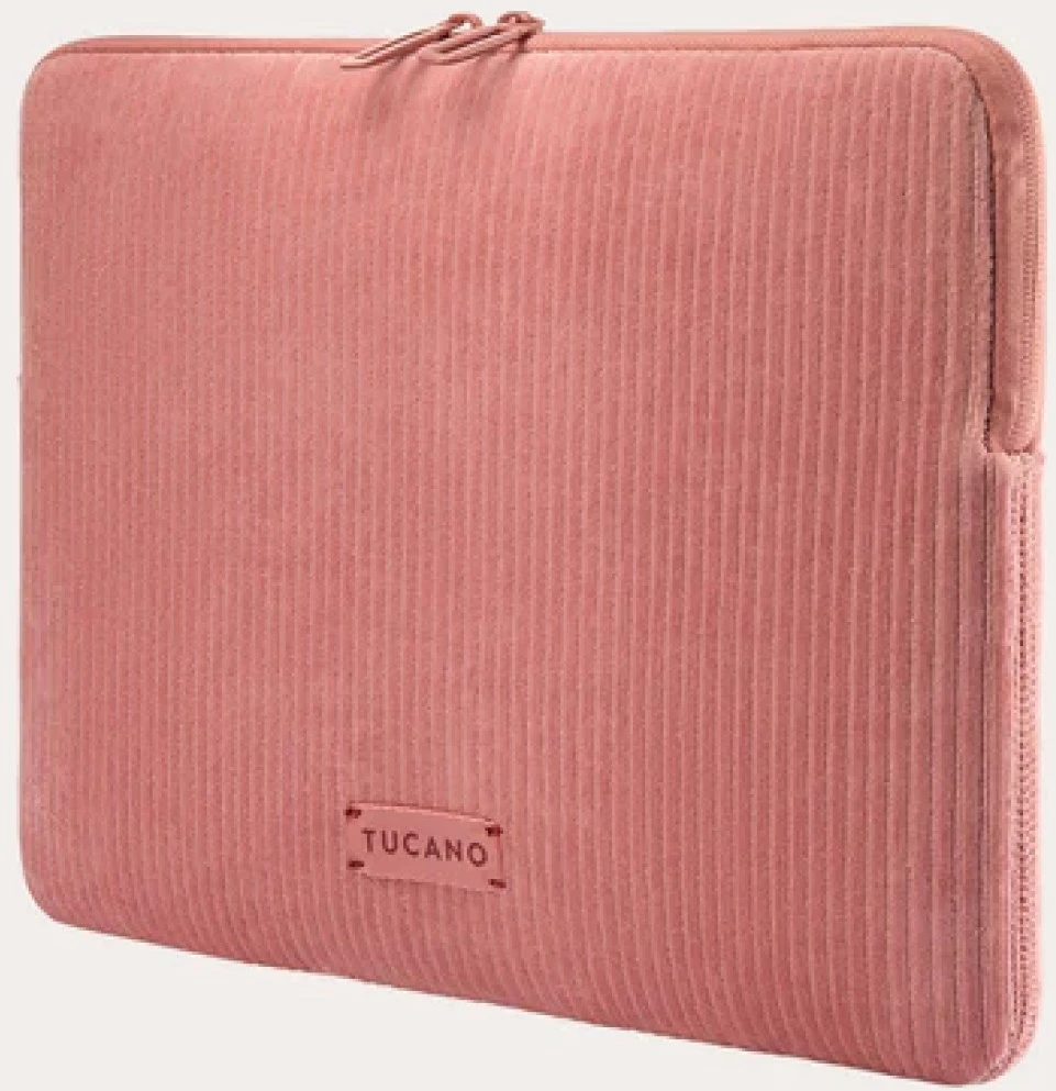 Nešiojamas kompiuteris Bag Tucano Velluto 2 Sleeve 16″ skirtas MacBook rožinės spalvos