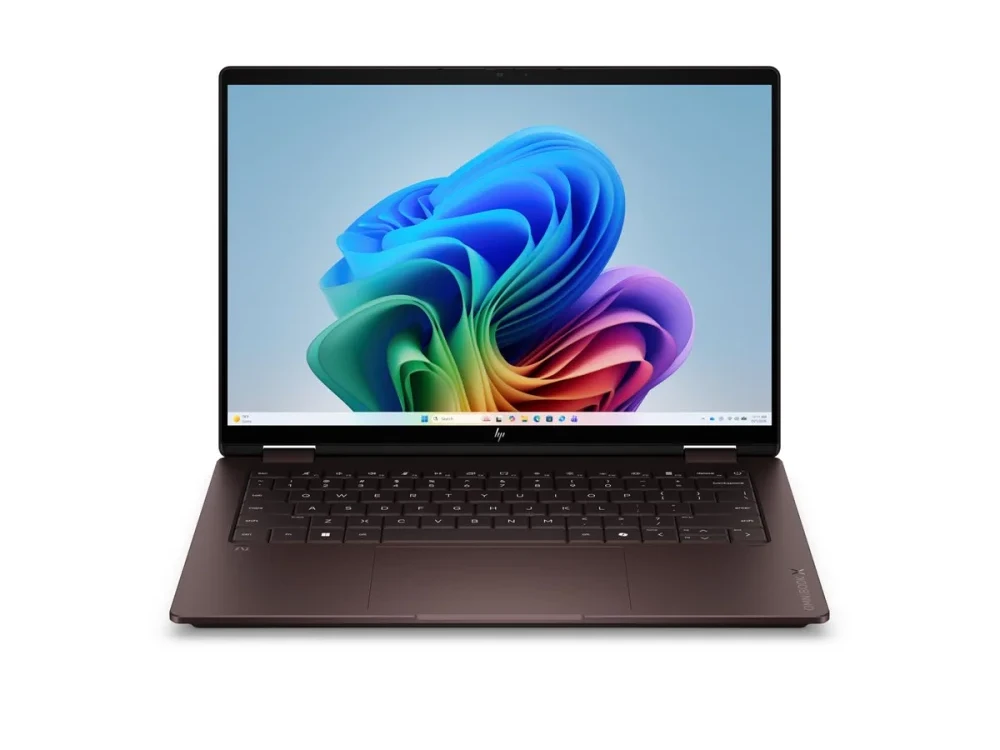 Nešiojamas kompiuteris Hewlett Packard (HP) HP OmniBook X Flip AI x360 Ryzen AI 7 450 14inch 2K Touch 32GB LPDDR5X 512GB PCIe AMD Radeon 860M Graphics W11H WARR 1/1/0 EURO