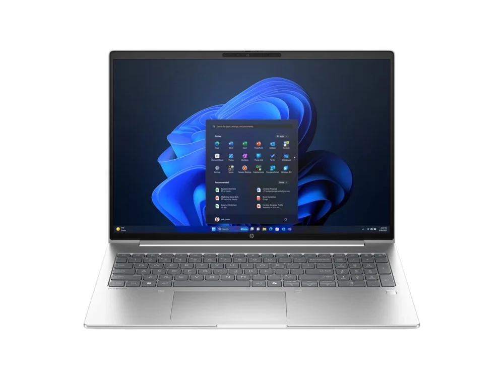 Nešiojamas kompiuteris HP ProBook 4 G1ah 16 - Ryzen 5 220, 24GB, 512GB SSD, 16 WUXGA 300-nit AG, 1080p non-IR cam, FPR, US backlit klaviatūra, Win 11 Pro, 1 year