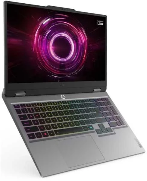 Nešiojamas kompiuteris Lenovo LOQ 15AHP10 Ryzen 7 / 16GB / 1TB SSD / 15,6 FHD IPS / GeForce RTX 5060 / Windows 11 Home / US išdėstymas / pilkas