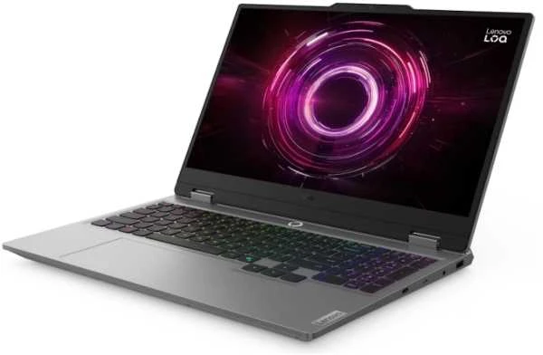 Nešiojamas kompiuteris Lenovo LOQ 15AHP10 Ryzen 7 / 16GB / 1TB SSD / 15,6 FHD IPS / GeForce RTX 5060 / Windows 11 Home / US išdėstymas / pilkas