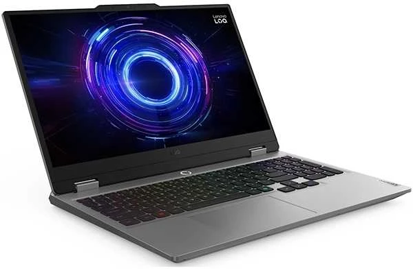 Nešiojamas kompiuteris Lenovo LOQ 15IRX10 i7 / 32GB / 1TB SSD / 15,6 IPS WQHD / NVIDIA GeForce RTX 5070 / AI / Windows 11 Home / US išdėstymas / pilkos spalvos