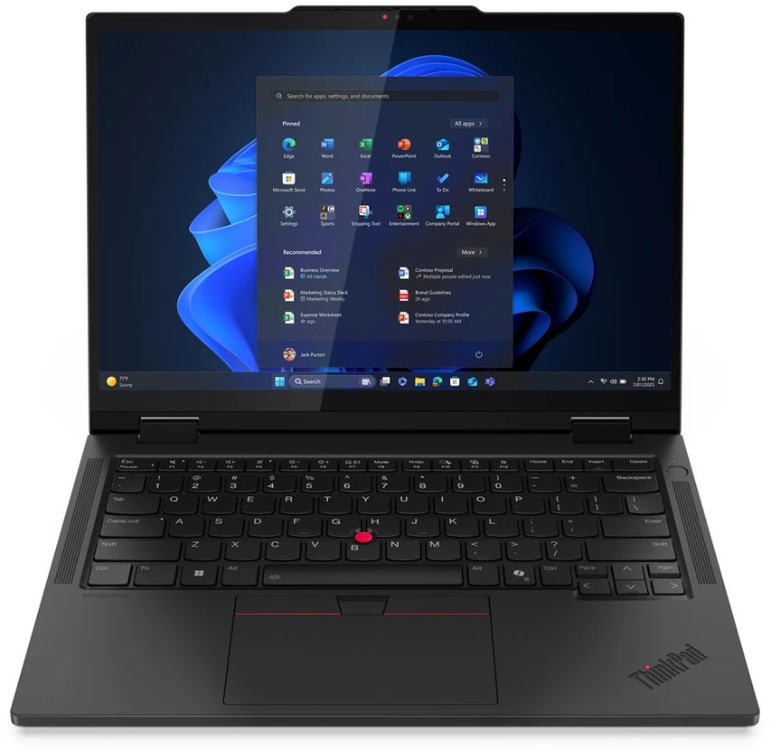 Nešiojamas kompiuteris Lenovo ThinkPad T14s Gen 5 | 14"/ IPS/ WUXGA/ Anti-glare | Intel Core™ Ultra 5 125U | 16GB | 512GB | Integrated Intel® Graphics | Windows® 11 Pro