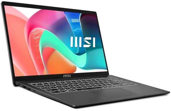 Nešiojamas kompiuteris MSI Modern 15 F13MG-646XHR Intel i5 – 1334U / 16GB / 512GB SSD / 15.6 FHD IPS-level / Intel Graphics / Windows 11 Home / US išdėstymas / pilkos spalvos