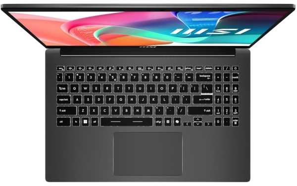 Nešiojamas kompiuteris MSI Modern 15 F13MG-646XHR Intel i5 – 1334U / 16GB / 512GB SSD / 15.6 FHD IPS-level / Intel Graphics / Windows 11 Home / US išdėstymas / pilkos spalvos