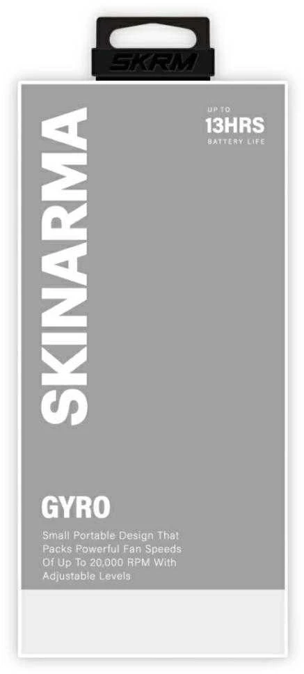 Rankinis ventiliatorius Skinarma Gyro 4000 mAh juodos spalvos