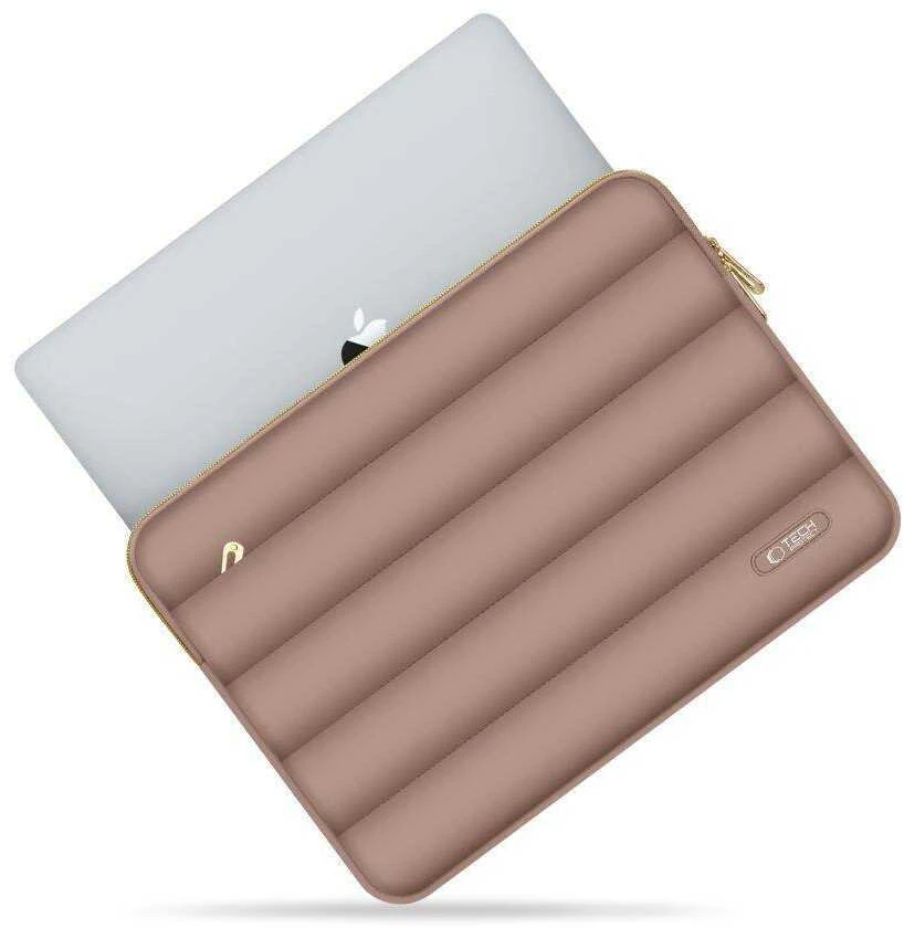 Nešiojamo kompiuterio dėklas 15″ – 16″ Tech-Protect Puffy Walnut