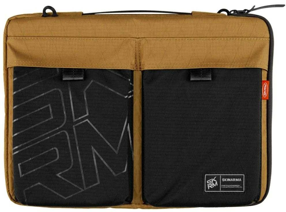 Nešiojamo kompiuterio dėklas Skinarma Jager 14" rudos spalvos