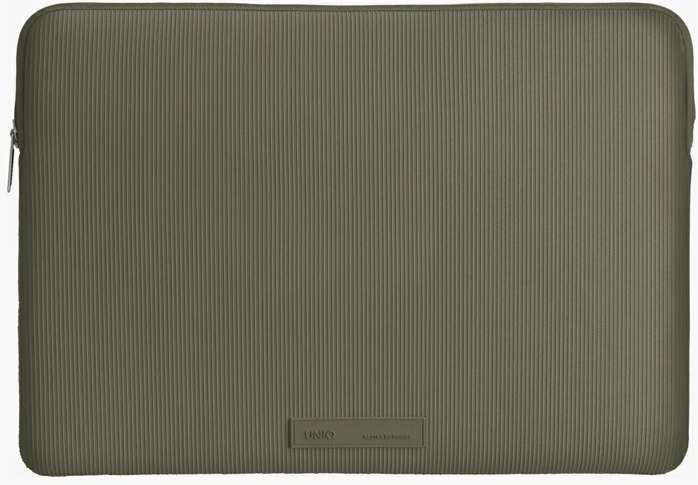 Nešiojamas kompiuteris Sleeve UNIQ Cyprus Ridge Edition 14″ waterproof neoprene žalias