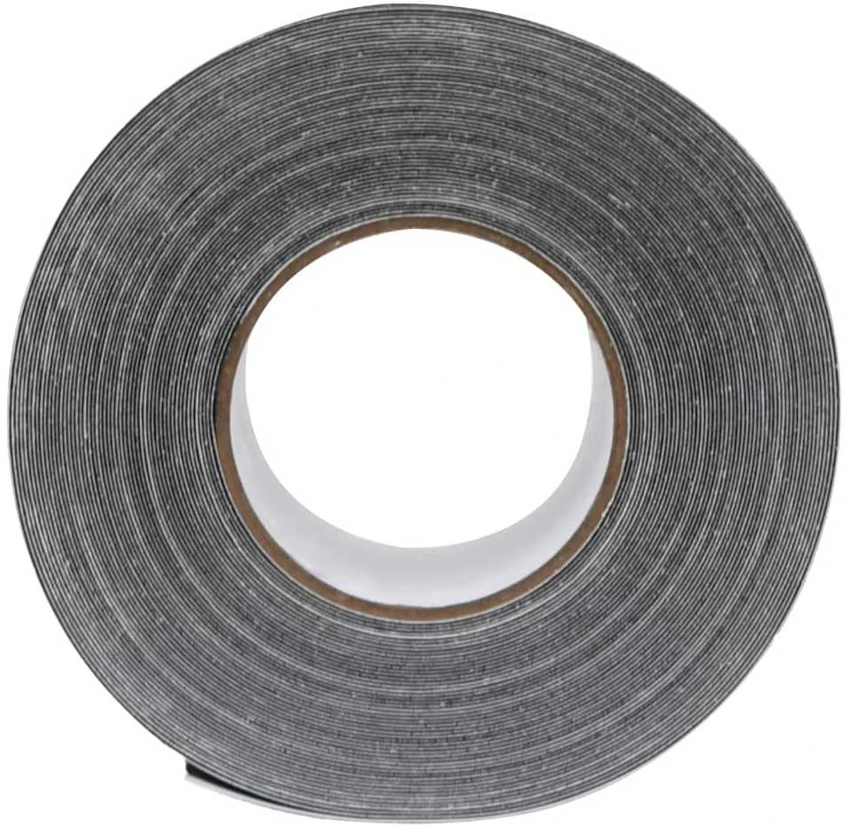 Neslystanti juosta, juodos spalvos, 0,1x20m, PVC