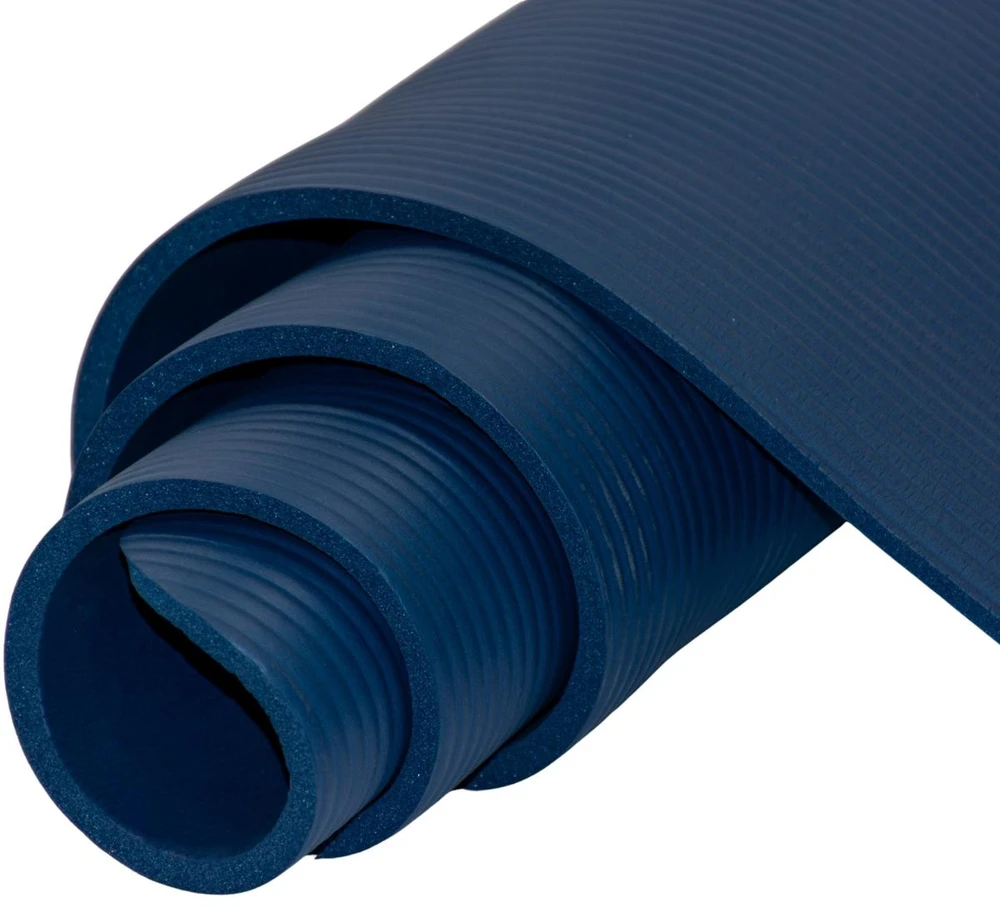 NESLYSTANTIS NBR FITNESO KILIMĖLIS 183x60x1CM MĖLYNAS + DĖKLAS ENERO FIT 1066509