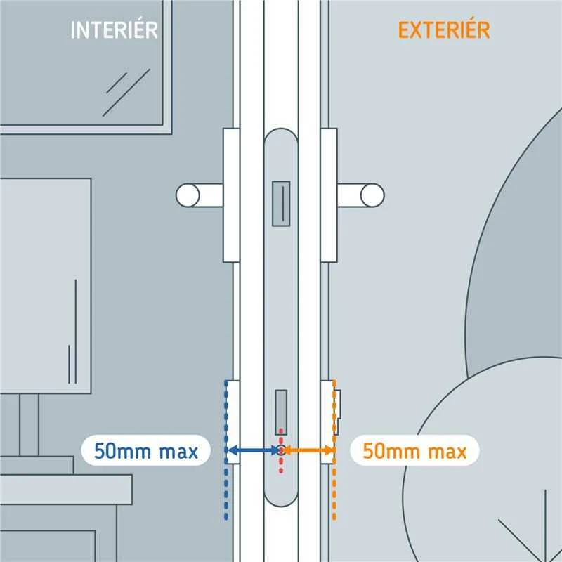 „Netatmo“ išmanioji „Bluetooth“ spyna su 3 raktais