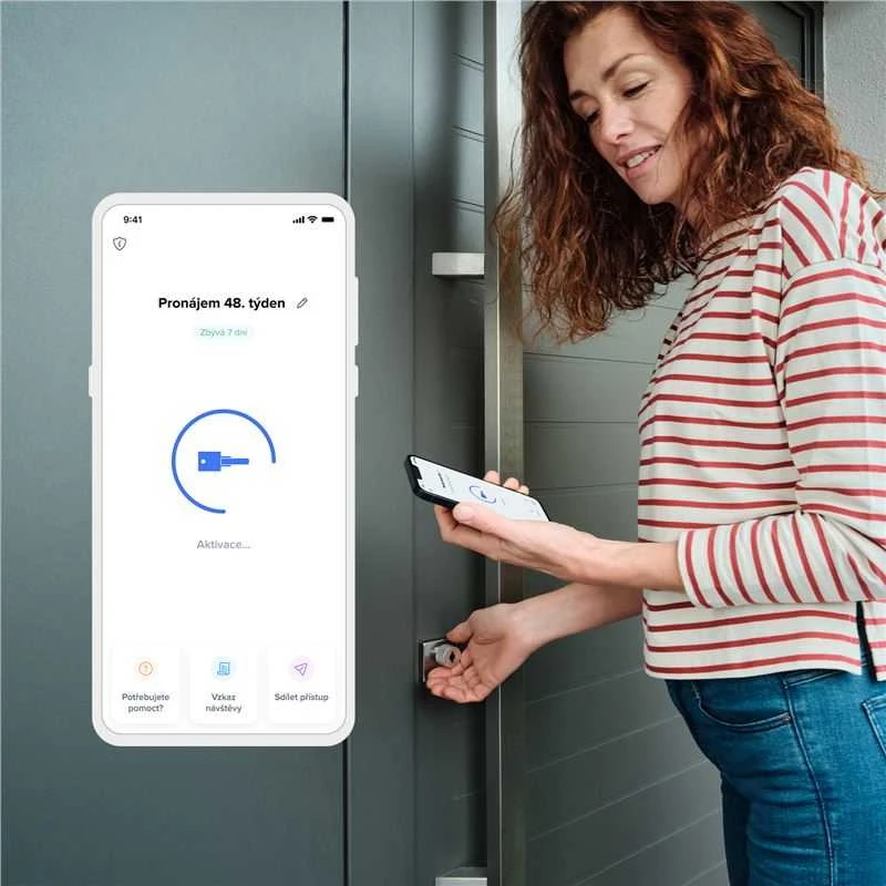 „Netatmo“ išmanioji „Bluetooth“ spyna su 3 raktais