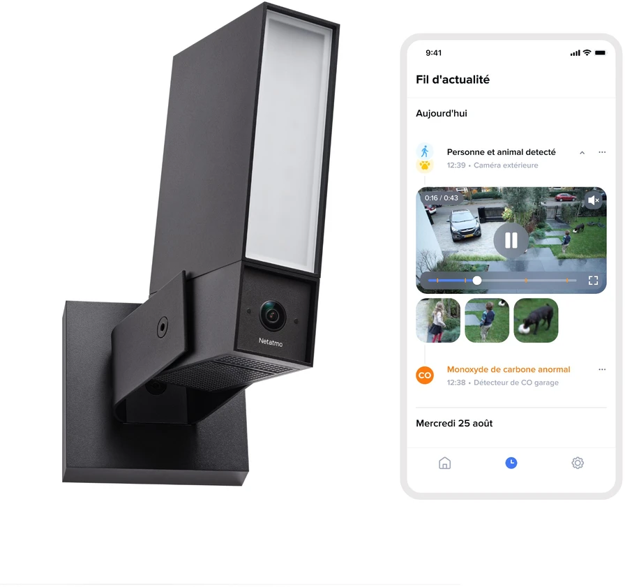 „Netatmo“ lauko kamera, originali NOC2-B, bet kokia