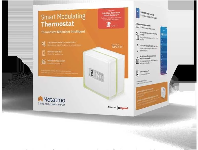 „Netatmo“ išmanusis moduliuojantis termostatas