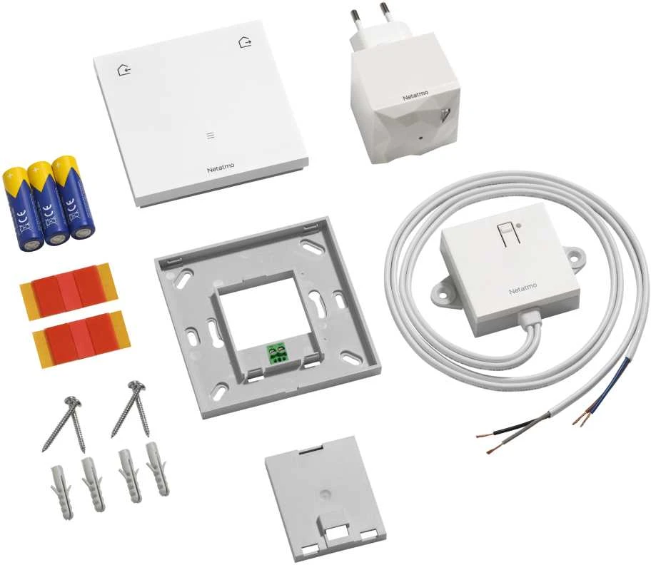 ORIGINALUS „Netatmo ETP-DC“ belaidis termostatas