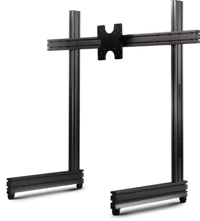 Laikiklis „Next Level Racing“ grindų stovas | ELITE laisvai stovintis vieno monitoriaus stovas | Vertikalus reguliavimas | 65 " | Juodas