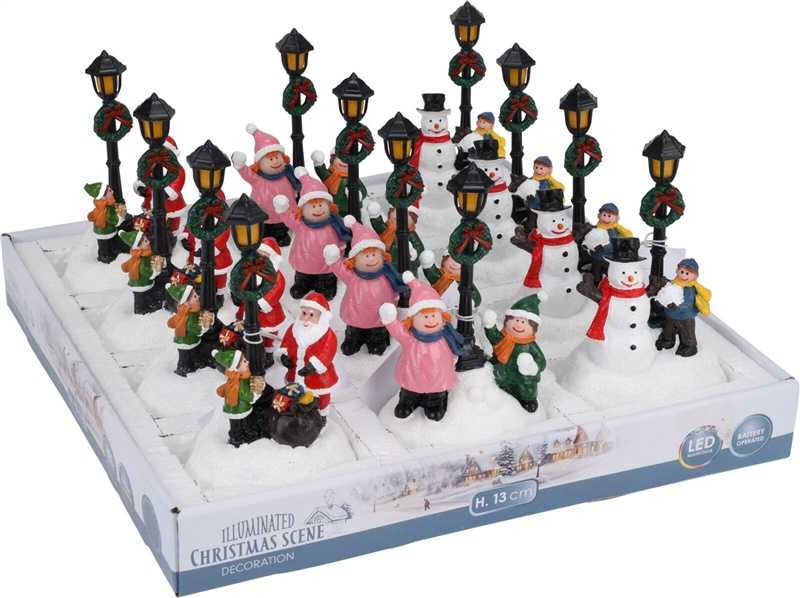 None Nežinomas Kalėdinė LED dekoracija, 13 cm
