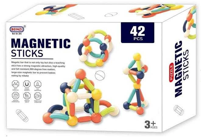 None KONSTRUKTORIUS ŽAISL MAGNETINIS 42 DALYS