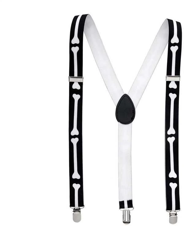 Widmann Nežinomas Kostiumas SKELETON 01158, aukso/juoda, tekstilė, 4 vnt.