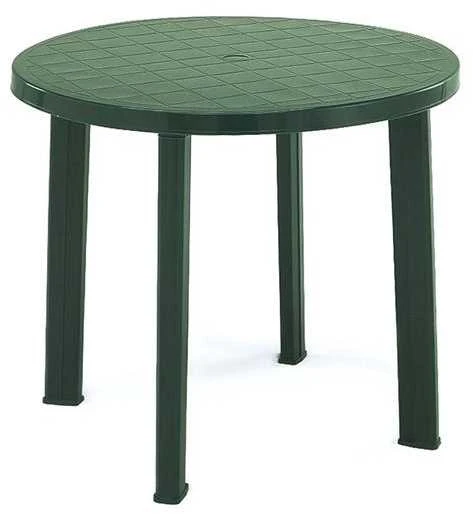 ProGarden Nežinomas Lauko stalas DIANA TONDO 284037, žalias, Ø90×72 cm