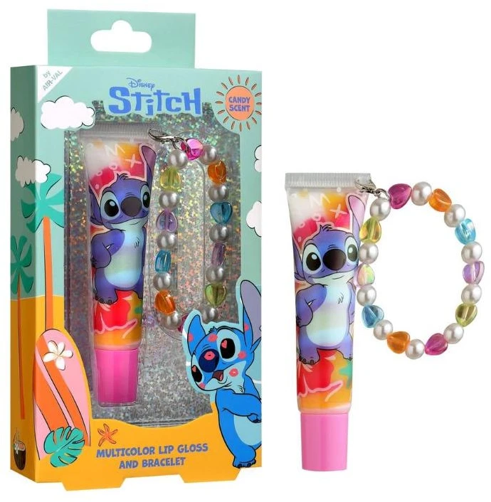 Disney Air-Val Stitch Brillo Labial Multic Pul