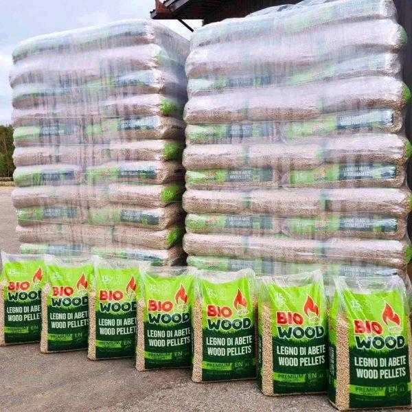 Stelmet Medienos pjuvenų granulės, 15 kg