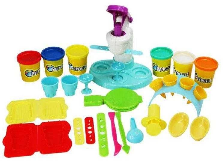 Play-Doh CREAM Modelino rinkinys Peipeile Ice Kreminis Happy Party 3817