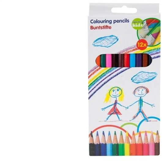Topwrite - Pieštukas crayons 12 colours
