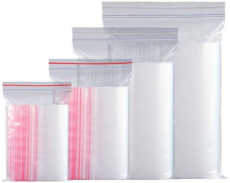 Nežinomas Užspaudžiami maišeliai ZIP-LOCK, 80x120mm, 40mkr, 100vnt.