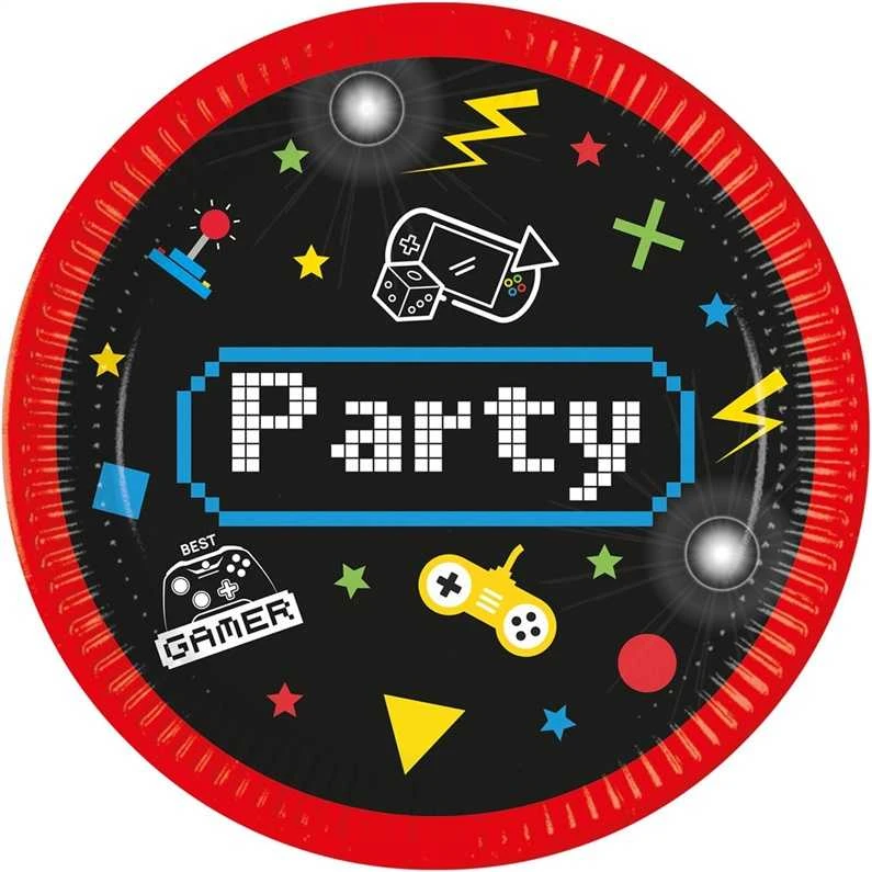 Nežinomas Vienkartinės lėkštės PARTY, Ø 23 mm, 8 vnt.
