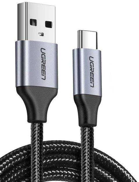 USB-C kabelis QC3.0 UGREEN 1.5m - Juodas