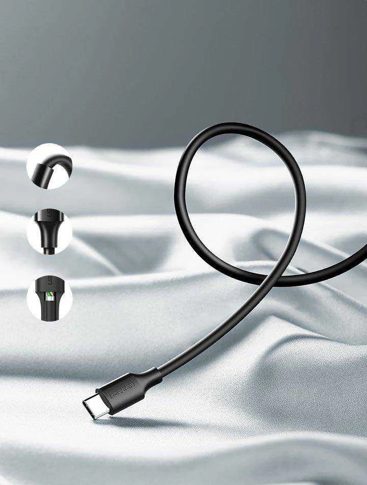 Nikeliu dengtas USB-C kabelis UGREEN 2m