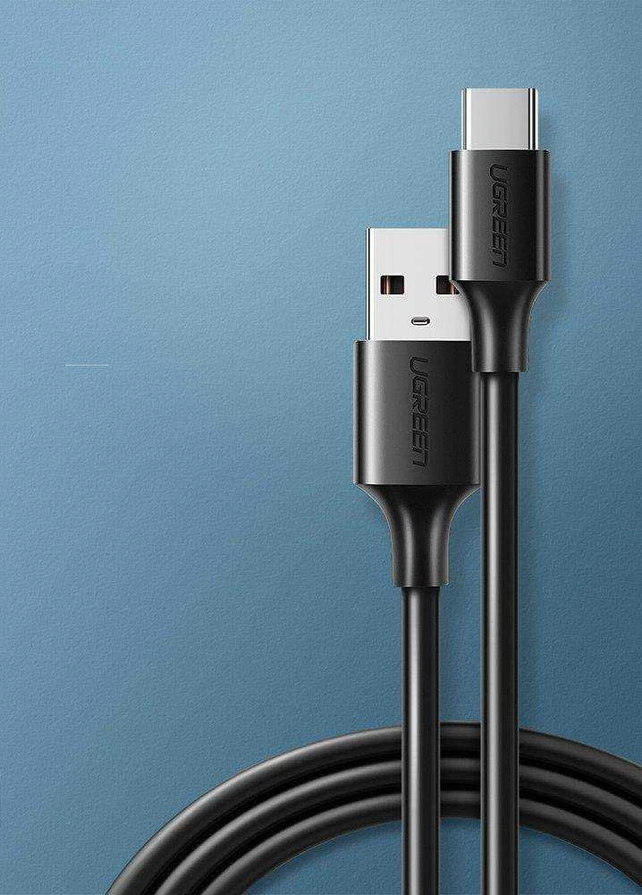 Nikeliu dengtas USB-C kabelis UGREEN 2m