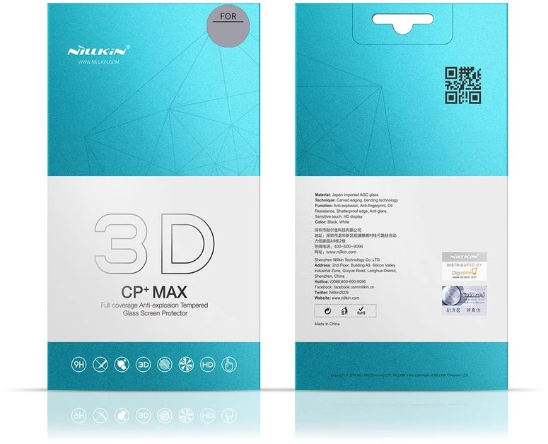 NILLKIN 3D MAX CP+ SAMSUNG S10 Juodas NESUDERINAMAS SU PIRŠTŲ ATSPAUDŲ SKAITYTUVU