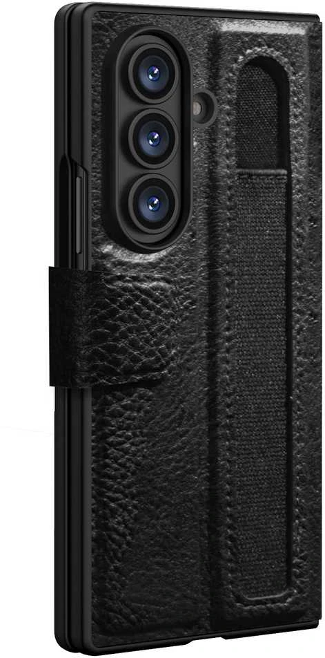 Nillkin Aoge dėklas skirtas Samsung Galaxy Z Fold 7 juodos spalvos
