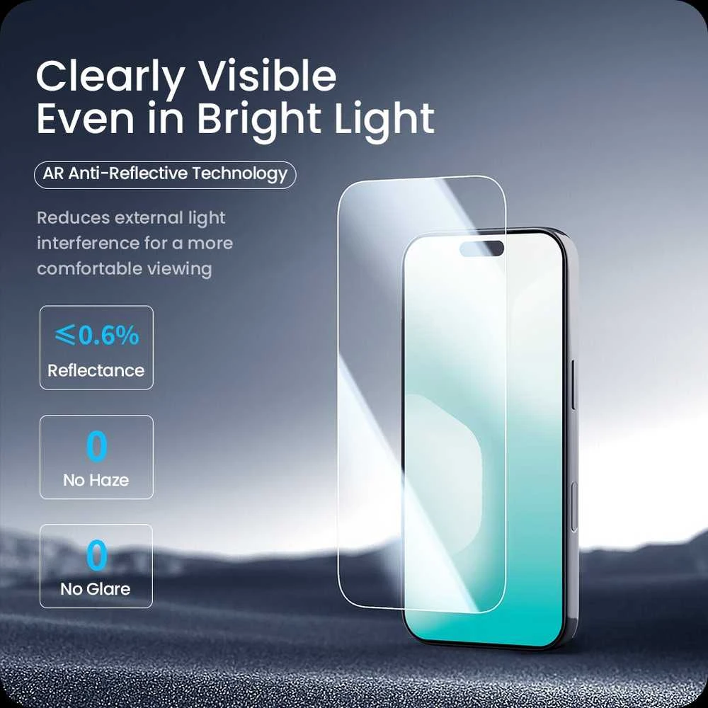 Nillkin Apsauginis stiklas 0.2mm H+ PRO 2.5D skirtas Apple iPhone Air (su aplikatoriumi)