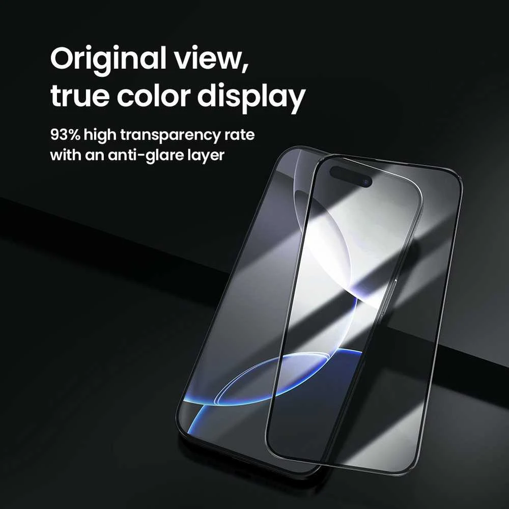 Nillkin Apsauginis stiklas 2.5D CP+ PRO Juodas Apple iPhone 16 Pro (with applicator)