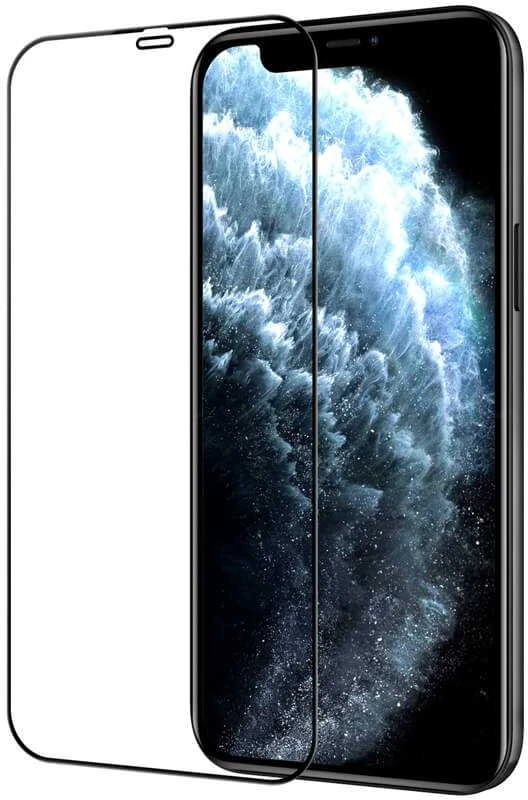 Nillkin Tempered Glass 2.5D CP+ PRO juodos spalvos Apple iPhone 12/12 Pro 6.1
