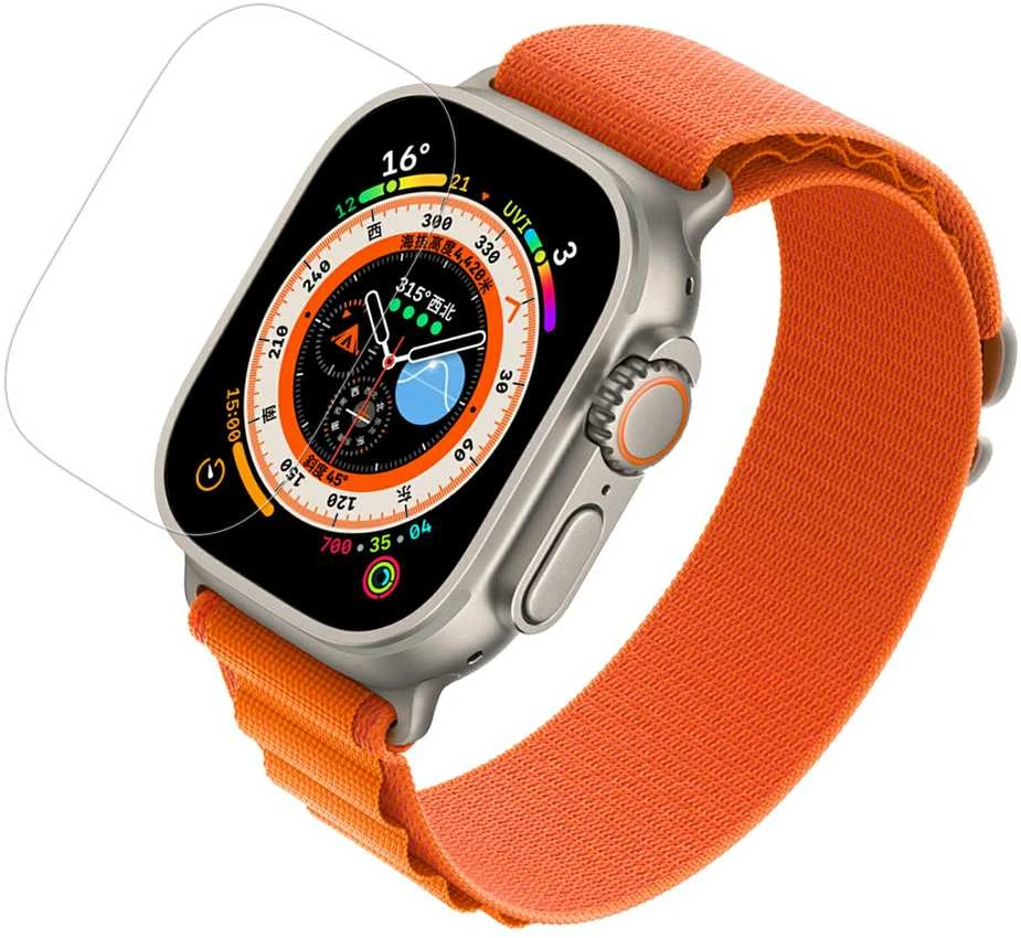 Nillkin Tempered Glass H+ PRO Anti Explosion, skirtas Apple Watch Ultra (2 vnt.)