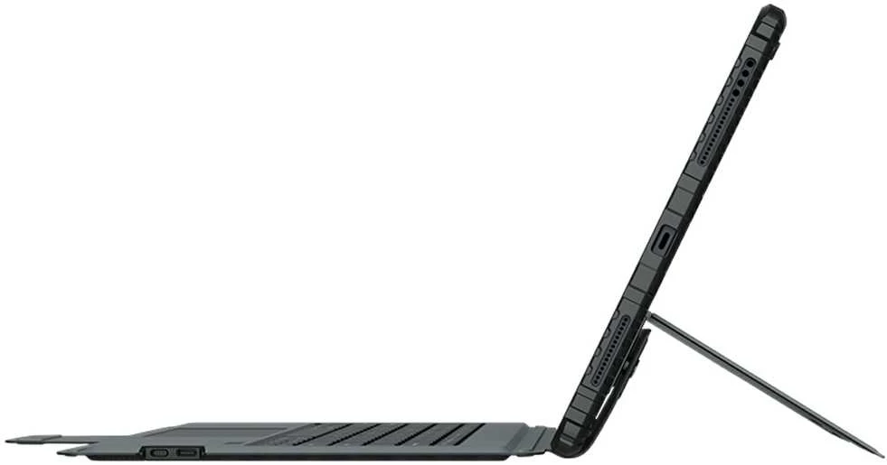 Nillkin Bumper Combo Keyboard dėklas skirtas iPad Pro 12.9 2020/2021/2022/ Air 13 2024/2025 Juodas